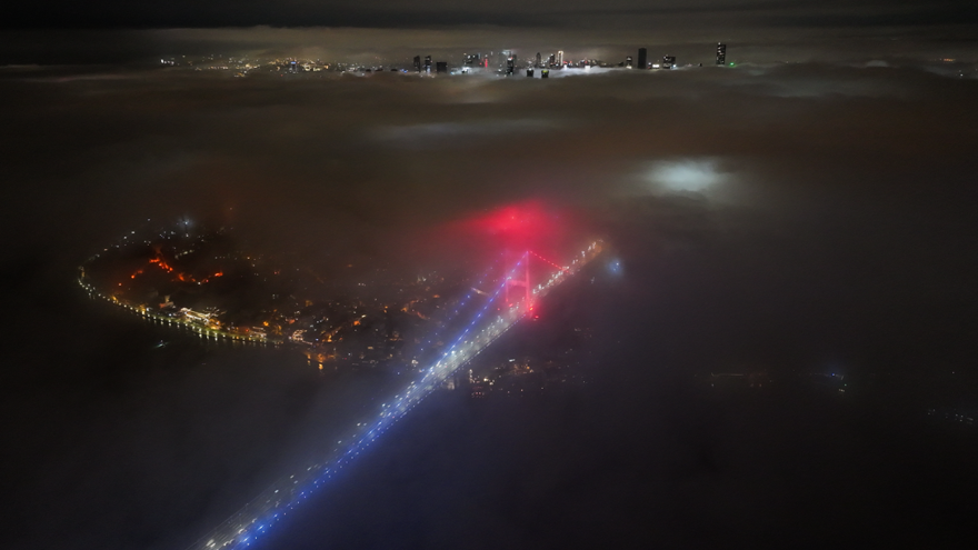 İstanbul sis altında 3